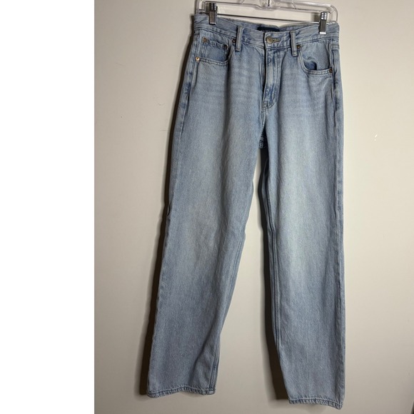 Aeropostale Denim - Aeropostale Light Wash High Rise Baggy Jeans Women 2 Reg
